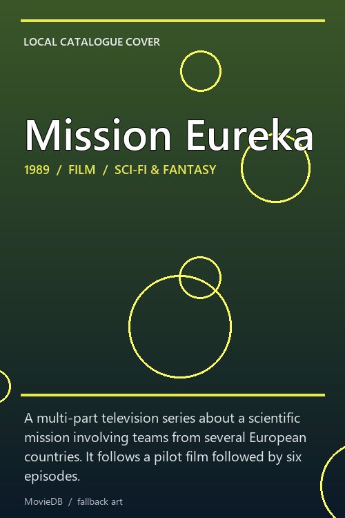 Mission Eureka poster
