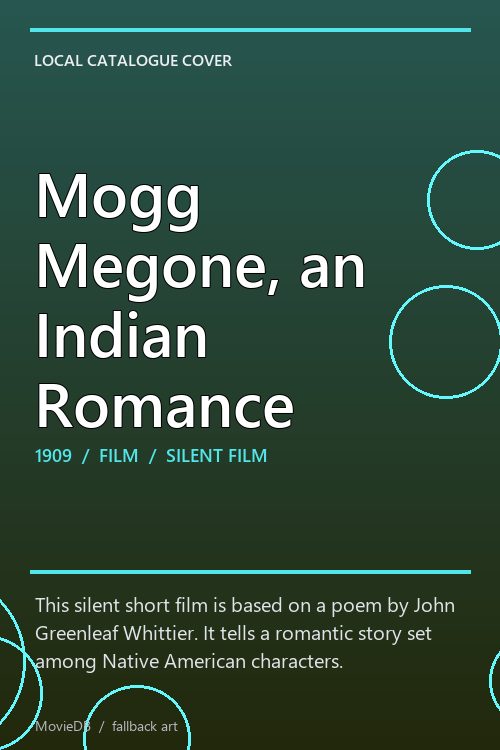 Mogg Megone, an Indian Romance poster