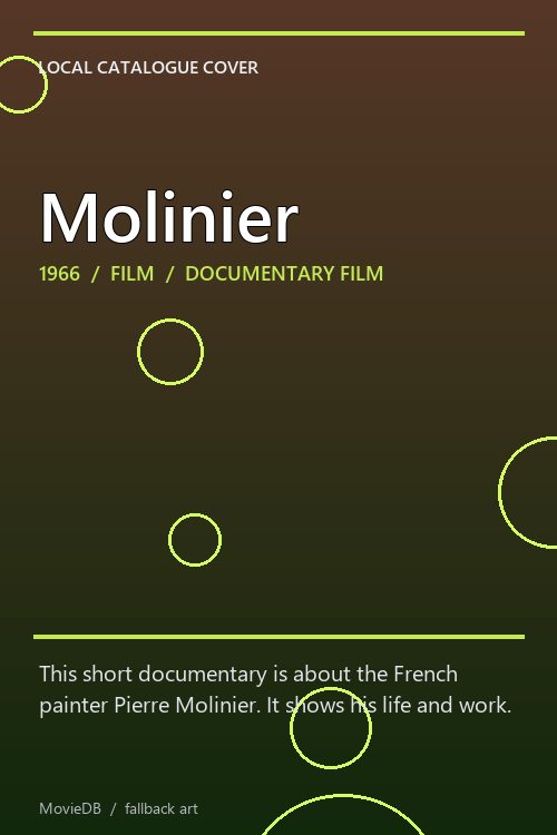 Molinier poster