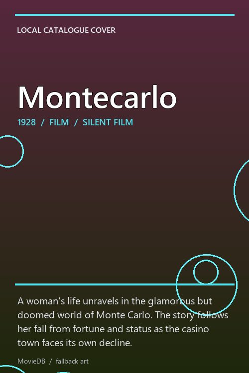 Montecarlo poster