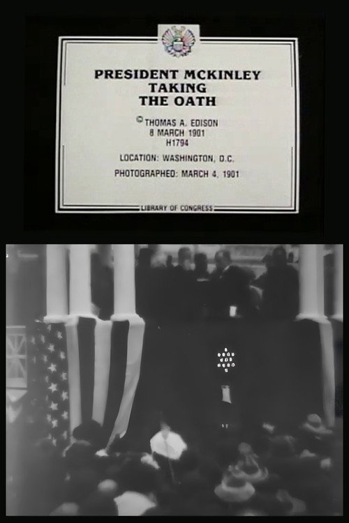 President McKinley Inauguration Footage poster