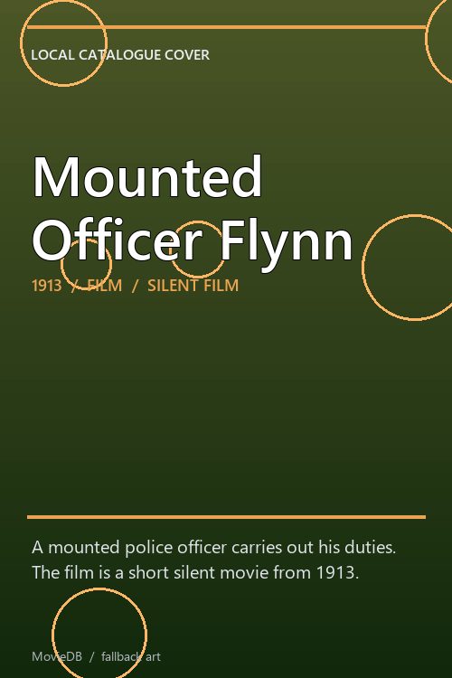 Mounted Officer Flynn poster