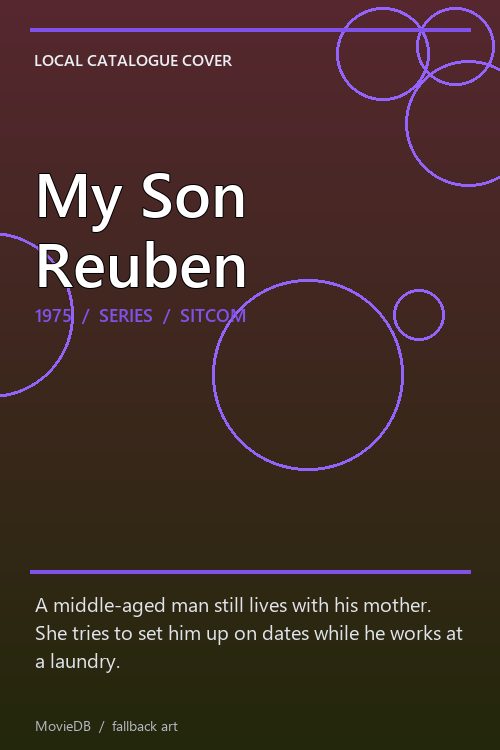 My Son Reuben poster