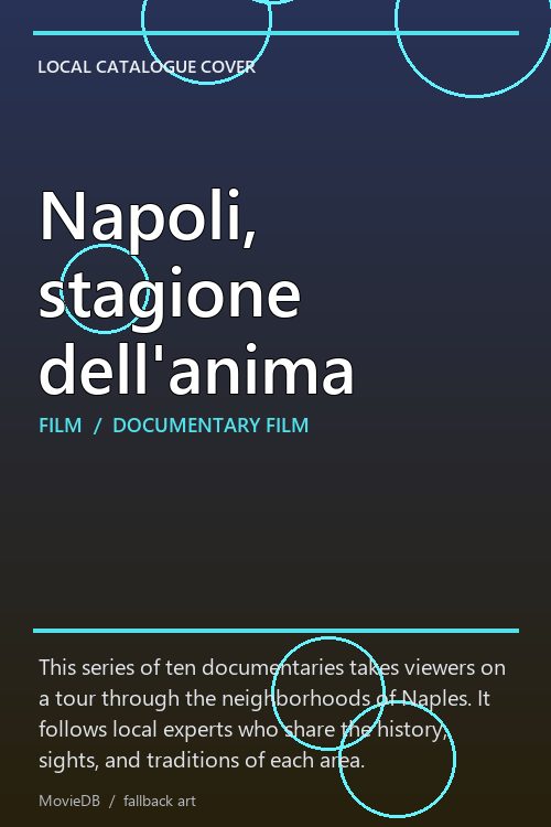 Napoli, stagione dell'anima poster