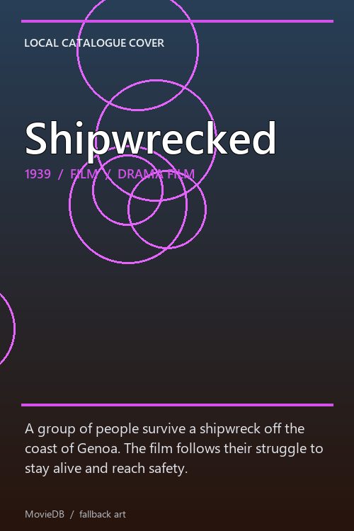 Shipwrecked poster