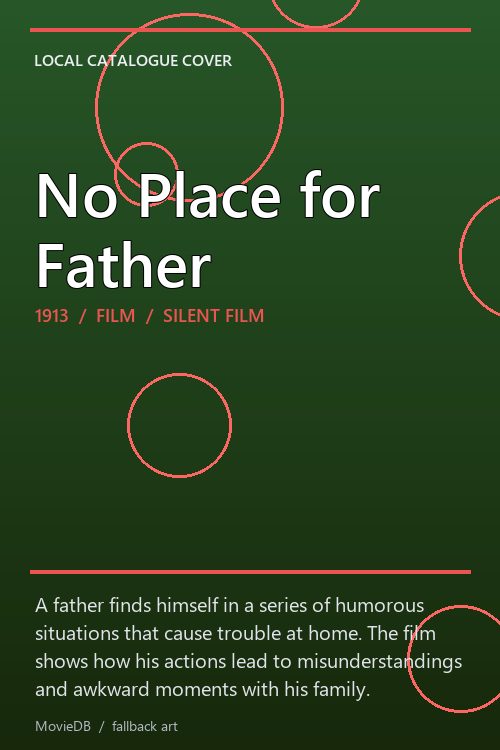 No Place for Father poster