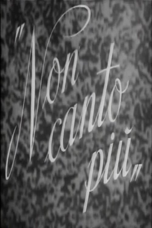 I'll Sing No More poster