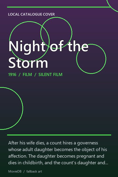 Night of the Storm poster