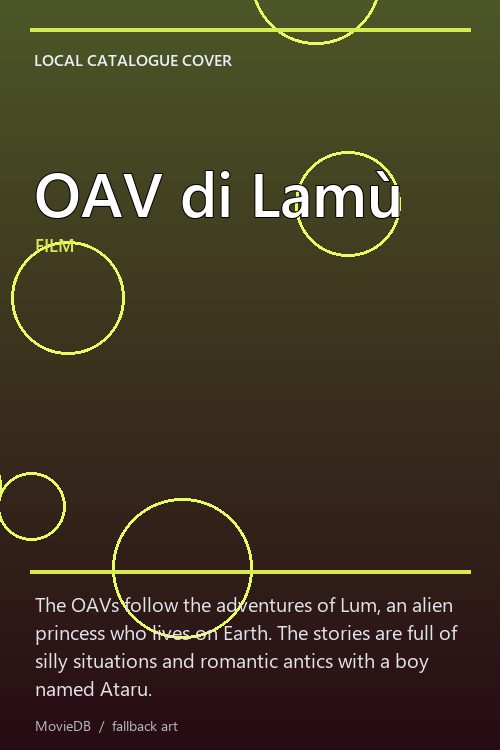 OAV di Lamù poster