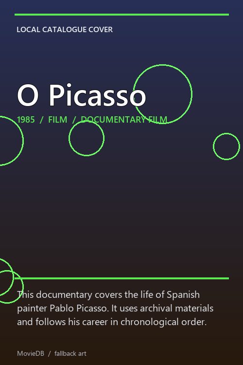 O Picasso poster