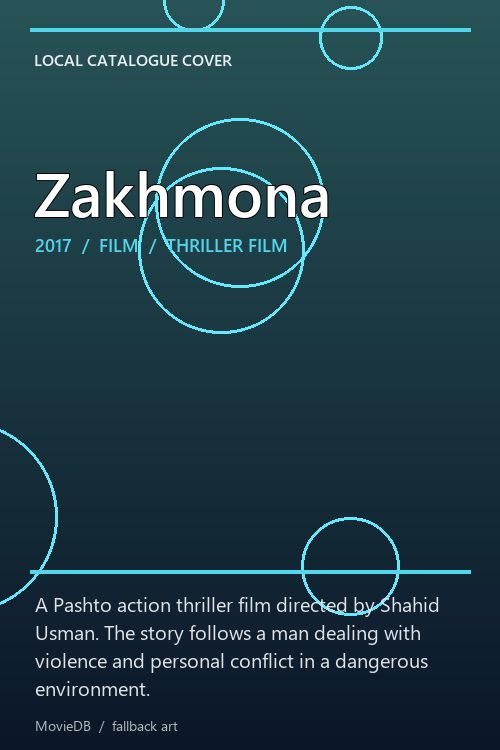 Zakhmona poster