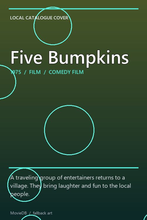 Five Bumpkins poster