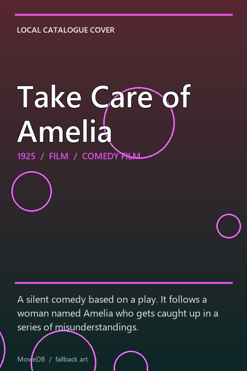 Take Care of Amelia poster