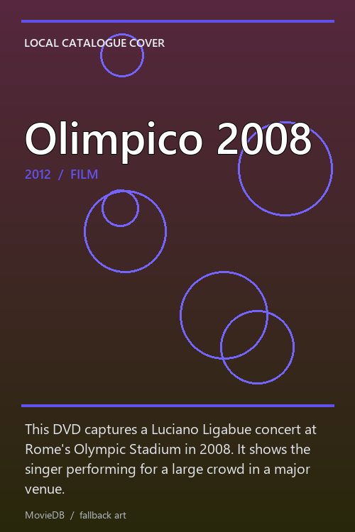Olimpico 2008 poster