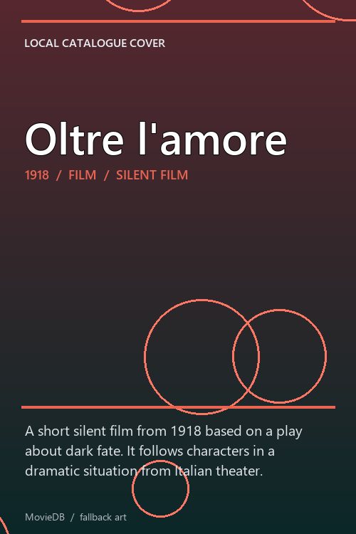 Oltre l'amore poster