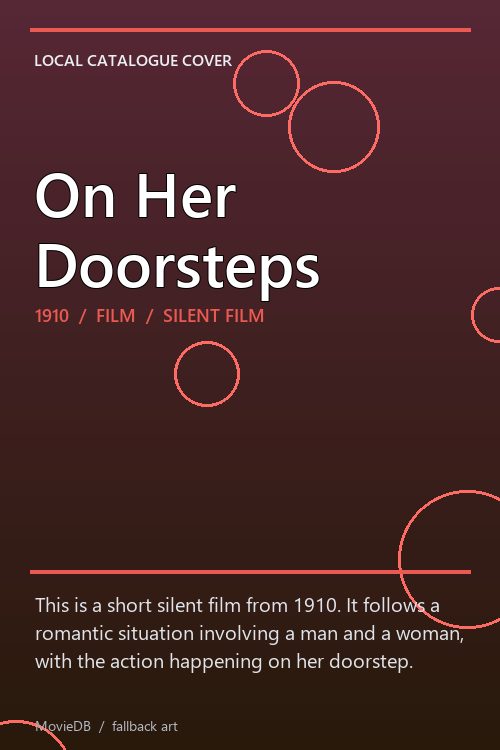On Her Doorsteps poster