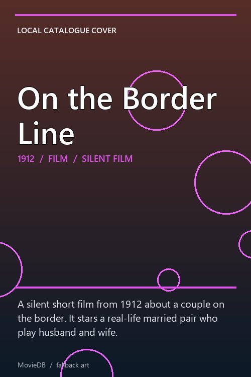 On the Border Line poster