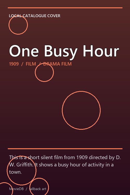 One Busy Hour poster