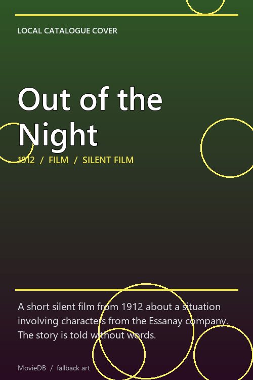 Out of the Night poster