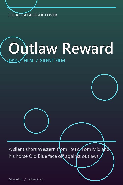 Outlaw Reward poster