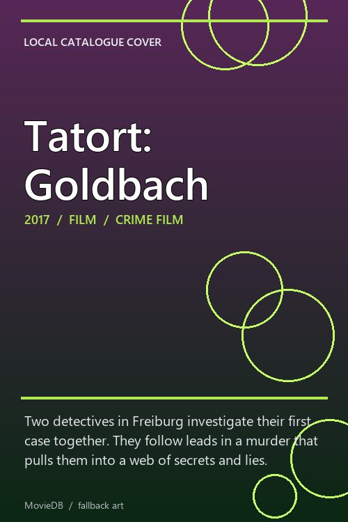 Tatort: Goldbach poster