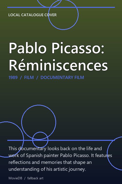 Pablo Picasso: Réminiscences poster