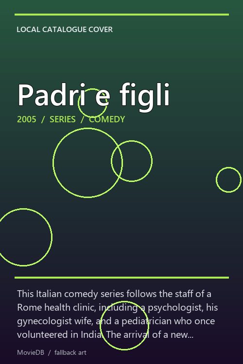 Padri e figli poster