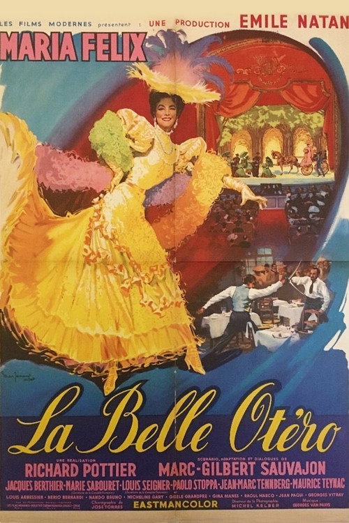 La bella Otero poster