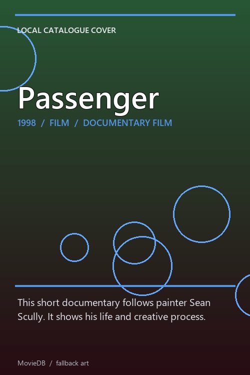 Passenger poster