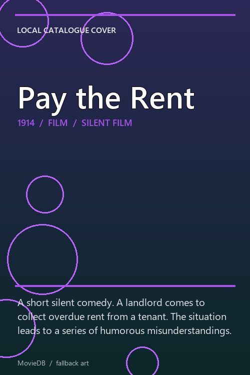 Pay the Rent poster