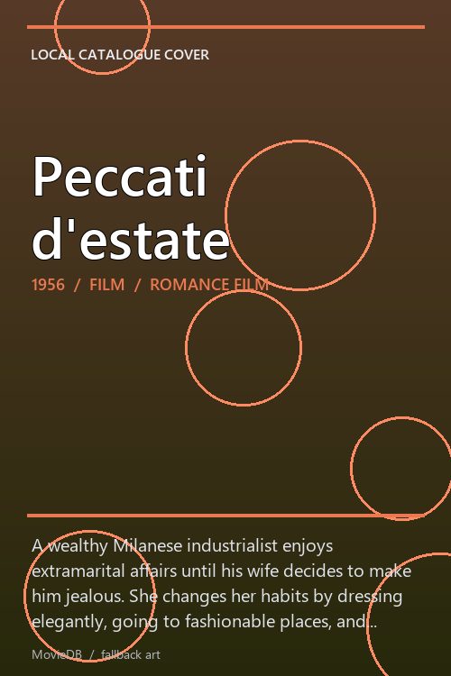 Peccati d'estate poster