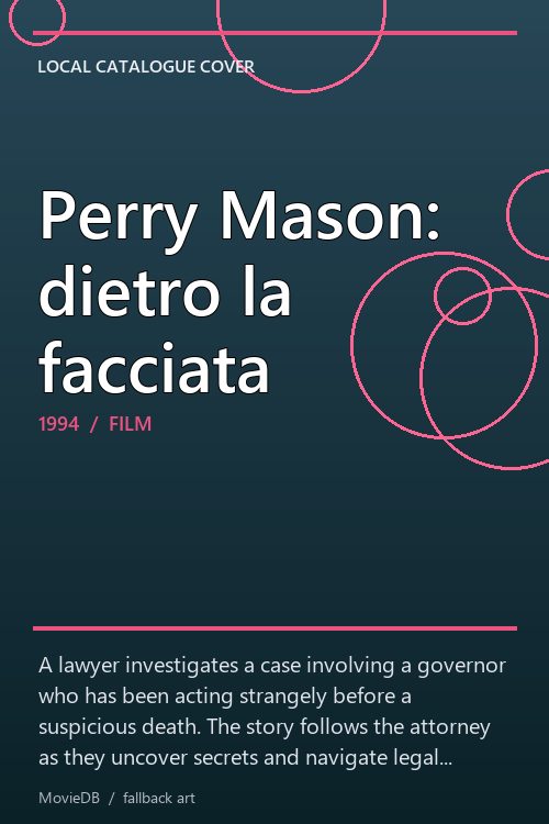 Perry Mason: dietro la facciata poster