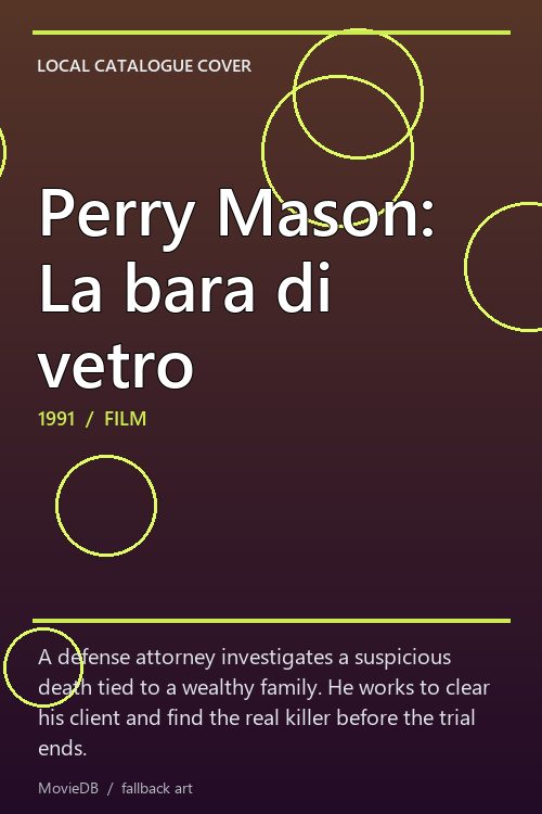 Perry Mason: La bara di vetro poster