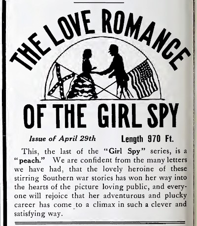 The Love Romance of the Girl Spy poster