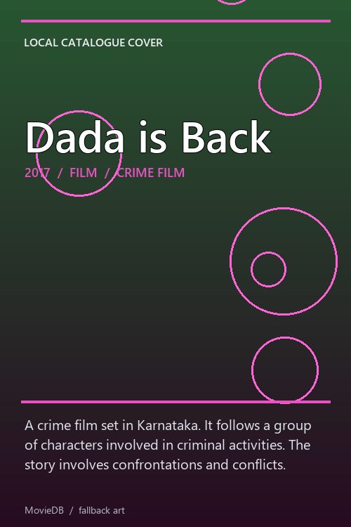 Dada is Back poster