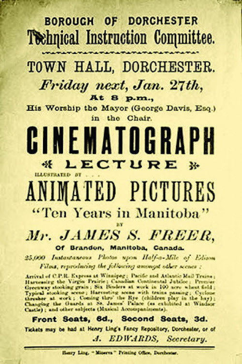 Ten Years in Manitoba poster