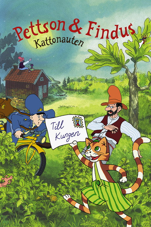 Pettson och Findus – Kattonauten poster