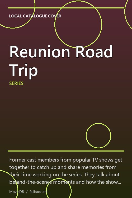 Reunion Road Trip poster
