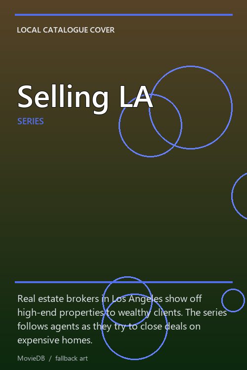 Selling LA poster