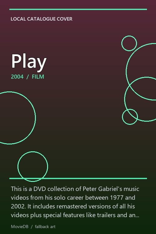 Play poster