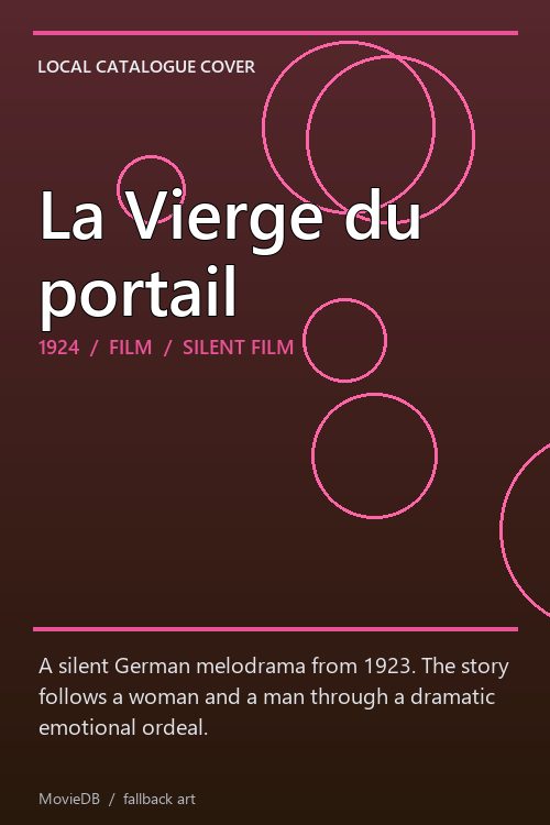 La Vierge du portail poster