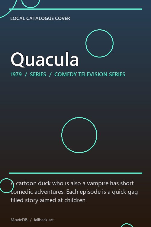 Quacula poster