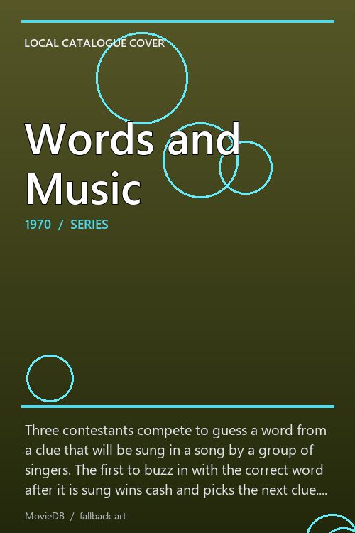 Words and Music poster