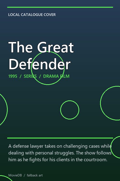The Great Defender poster