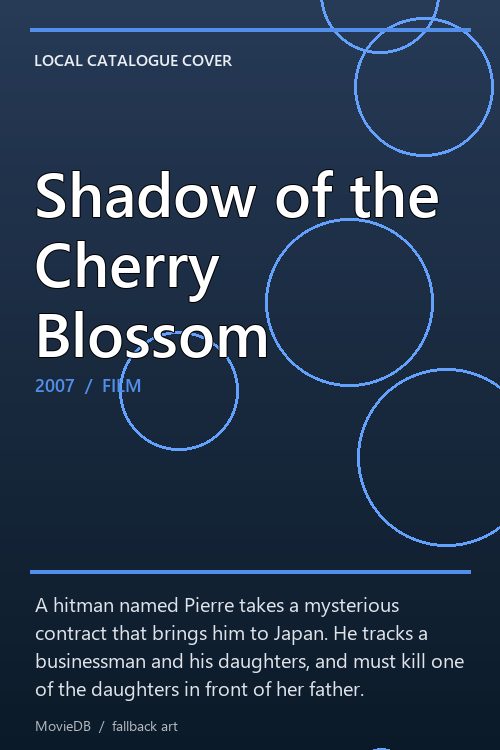 Shadow of the Cherry Blossom poster