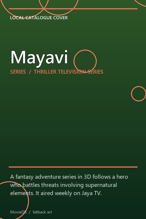 Mayavi poster