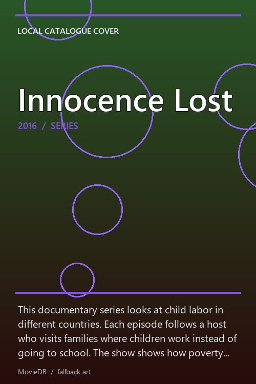 Innocence Lost poster