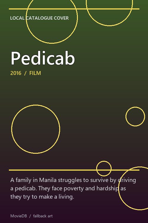 Pedicab poster