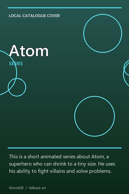 Atom poster