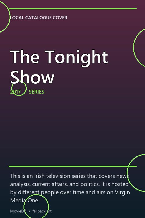 The Tonight Show poster